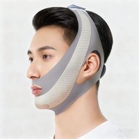 Face Sculpting Sleep Mask Breathable Elastic Lifting Tightening Mask Skin Care Slimming Strap Chin Up Mask For man