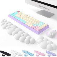 Could wrist rest keyboard cloud anti-slip memory foam desktop office gamer mouse wrist rest