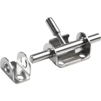 Stainless Steel Door Latch Sliding Bolts Latch Hasp For Home Hardware Gate Safety Door Bolt Toilet Door Lock