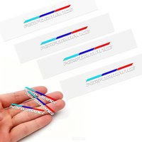NEW Performance Car Emblem Fashion Decorative Stickers Decorative Sticker For BMW M X3 X5 E46 E90 E60 F10 F30 Auto Accessories