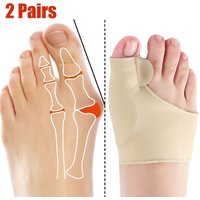 Correcteur d'orteils, orthèses pour les pieds, soins des pieds, correcteur d'orteil en forme de baleine, chaussettes souples pour pédicure, appareil pour redresser les orteils (1 paire / 2 paires)