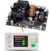 XY12550S Digital DC Adjustable Step-Down Power Supply Constant Voltage Constant Current Module 50A/6250W Input Voltage DC12-140V