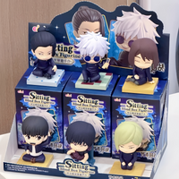 New Hot Selling Genuine EAKI Jujutsu Kaisen Sitting Figures Blind Box Desktop Ornament Fans Surprise Birthday Gifts Trendy Toys
