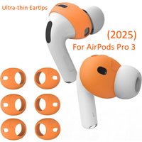 Ultra-thin Eartips for AirPods Pro 3 Silicone Earplugs Anti Scratches Grip Sport Ear Tips For AirPods Pro 3rd Generation 2025