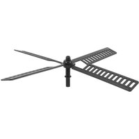 Solar Powered Windmill Lighthouse Accessory Plastic Blades for Garden Yard Outdoor Decor Weatherproof Fade Resistant Windmill