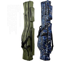 150/130/120/110cm 2/3 Layer Large Capacity Collapsible Fishing Rod Bags Oxford Cloth Sea Fishing Tackle Foldable Package