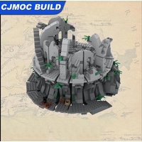 Ring Movie Series UCS Weathertop Building Block Fortifications Model Assembly Bricks Toy Architecture Collection MOC-27771