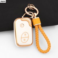 3 Buttons New TPU Car Smart Protection Key Cover Case Fob Keychain For Lexus CT200h ES 300h IS250 GX400 RX270 RX450h RX350 LX570