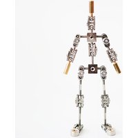 Stop motion workshop/stop motion animation character skeleton stainless steel bone DIY animation puppet wear-resistant