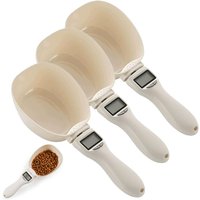 1/2/3PCS Kitchen Baking Measuring Spoon Pet Food Electronic Scale Measuring Scoop With LED Display For Cat Food , Dog Food