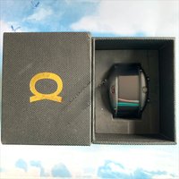 4G Internet Nubia Alpha SmartWatch - Flexible Display GPS Positioning Heart Rate Bluetooth Watch