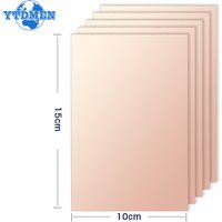 5/10PCS FR4 Copper Clad Board 10x15cm Single Side Plate DIY PCB Kit for Arduino