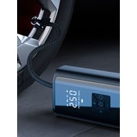 AliExpress ALLOYSEED 150PSI Electric Car Tire Inflator With LED Light 19CM Air Pump Bicycle Air Compressor USB Rechargeable For Auto Car Bicycle Ball