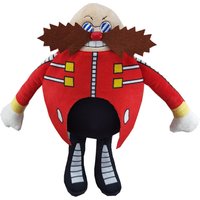 25cm Anniversary the Hedgehog Modern Dr. Eggman Plush Toy, Red Doctor Eggman Kid Stuffed Plush Toys Action Collect Figure Gift