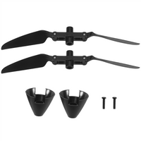 2Pcs Xk A800.0006 Propeller Folding Blades For Xk A800 Rc Aircraft Fixed Wing Glider Upgrade Spare Parts