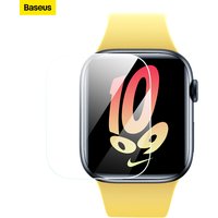 Baseus 2Pcs Nano Screen Protector For Apple Watch 10 8 7 6 SE SE2 5 4 Soft Hydrogel 40/41/44/45mm Full-coverage Protective Film