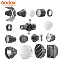 Godox MS60Bi MS60R RS60Bi RS60R Accessory Parallel Beam Booster Projection Reflector Softbox Zoom Lens Magnetic Kit PowerAdapter