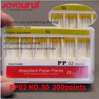 F1 F2 F3 Dental Absorbent Paper Points Root Cancel Files Endodontics Cotton Fiber Tips Dentist Product Materials PP endo file