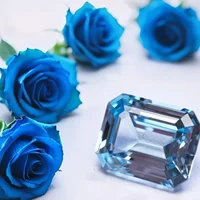 Top Lab Grown Sapphire Paraiba Emerald Cut VVS1 Selectable AGL Certificate Gemstone Charms DIY For Jewelry Making Materials