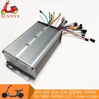 1000W 1500W 2000W 3000W Sine wave controller 36V 48V 52V 60V 40A-60A for UART No.2 SW900 S866 LCD e-bike scooter tricycle repair