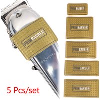 5X Professional Barber Clipper Grip Non Slip Barber Clipper Band Resistance Barber Sleeve Barber Hair Clipper Holder Tool 4color