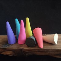 100g Plus sandalwood incense cones 25 minutes per pieces Tower Incense Lavender Jasmine Fresh Air scents for Home