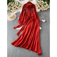 Elegant Sexy Crossed Strap Sequin Jacket High Waist Flared Skirt Two Piece Set Fashionable Commute Style Summer Outfit for Women