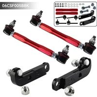 Tuning Drift turn angles 25%-30% + Sway Bar Drop Links Kit Fits For BMW E46 98-06 Silver/Black/Red/Blue