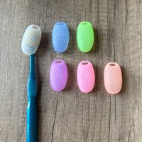 Silicone Toothbrush Covers, Larger Size ToothBrush Cover Cap for Electric & Manual Toothbrush Head, Reusable Eco Friendly