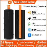 Globale Version Xiaomi Sound Outdoor, tragbarer 30-W-Lautsprecher, TWS-Stereo-Kombination, 12 Stunden lange Akkulaufzeit, kabelloser IP67 BT5.4-Lautsprecher