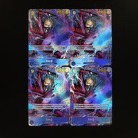 One Piece TCG OPCG English OP06-119 Sanji SEC 9 Cost Blue Sanji Textured Foil Card Anime Collectible Cards