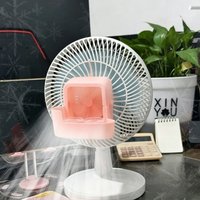 Portable Fan Cooler Hanging Air Conditioner for Fan Ice Cooling Device Summer Household Bedroom Office Fan Accessories for Home