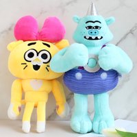 30cm Orc Plush Toy Anime Cartoon Battle Kitty Season 2 Stuffed Toy Kids Toys Dolls Soft Cute Plushie Gift for Kids Boys Girls