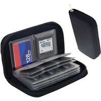 Memory Card Storage Bag Carrying Case Holder 22 Slots For CF/SD/Micro SD/SDHC/MS/DS Game Collect Bag Accessories Memory Card Box