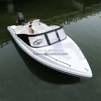 6 Seats Fiberglass Fishing Bait Speed Boat Yacht Water Play Equipment