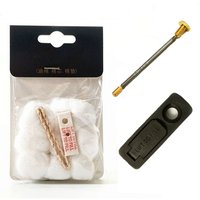 Metal Spring Screw/Anti Volatile Oil Saving Rubber Sealing Bottom/Wicks Cotton Felt Set For Zippo Lighter Upgrade Repair Part