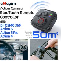 aMagisn Camera Bluetooth Remote Control for DJI OSMO 360 / Action 6 / 5 Pro / 4 , 50M Shutter Controller Camera Accessories