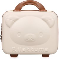 Small Bear Handheld Luggage Cartoon Password Box 14 Inch Carry-On Suitcase Double Shoulder Backpack Pure Color PU Material