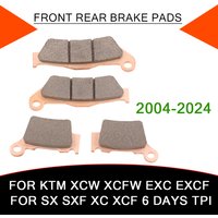 Front and Rear Brake Pads For KTM SX XC XCW SXF EXC 250 300 TPI 125 150 200 350 450 EXCF 400 500 525 530 2023 2024 Accessories