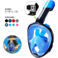 Underwater Scuba Anti Fog XIAOTREE Full Face Diving Mask Snorkeling Respiratory Masks Safe Waterproof Swimming Equipment