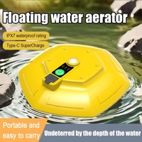 Outdoor Aerator Pump UFO Float Aerator Portable Float Fishing Small Aerator Fishing Automatic Oxygen Machine