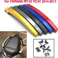For Yamaha MT-07 FZ-07 MT07 FZ07 2014-2017 Motorcycle CNC Aluminum Rear Grab Bars Seat Pillion Passenger Rail Handle Armrest