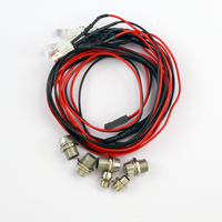 RC model car lights, 2 lights, 4 lights, 6 lights, 8 lights, red and white lights, 3/5mm LED cup, RC spotlights, white light