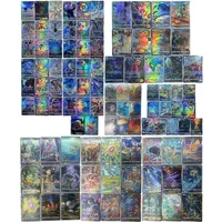 DIY Anime PTCG Pocket Collection Card English Wishiwashi Bewear Mimikyu Drampa Cosmog Embossed Texture Flash Card Child Gift Toy