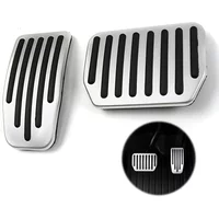 For Tesla Model 3 Y Juniper 2017-2026 Aluminum Alloy Foot Pedal Accelerator Gas Fuel Brake Pedal Pedal Cover Replacement