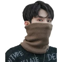 AliExpress NONE 1-8PCS Winter Warm Padded Scarf Knitted Woolen Pullover Neck Cover for Men and Women Cycling Cold Weather Outdoor Use