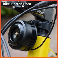 Bicycle Electric Scooter Rechargeable Horn, Built-in Lithium Battery, Waterproof, 125 dB, Super Sound, Bell