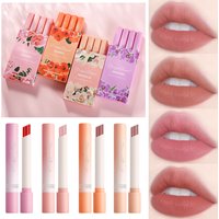 Cigarette Lipstick Set 4pc Velvet Matte Lip Gloss Waterproof Long Lasting Smoke Lip Stick Sexy Red Lip Tint Charming Lips Makeup