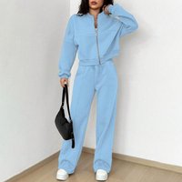 Fashion Two-piece Women's White Sports Suit Loose Sports Shirt Casual Pants Sets Sportswear Women Tracksuit Spring Women Outfit