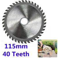 1pc 4/4.5 Inch 115mm 40 Teeth Alloy Circular Sawing Blade Cutting Wood 40 Teeth For Angle Grinder Wood Plastic Power Tools Parts